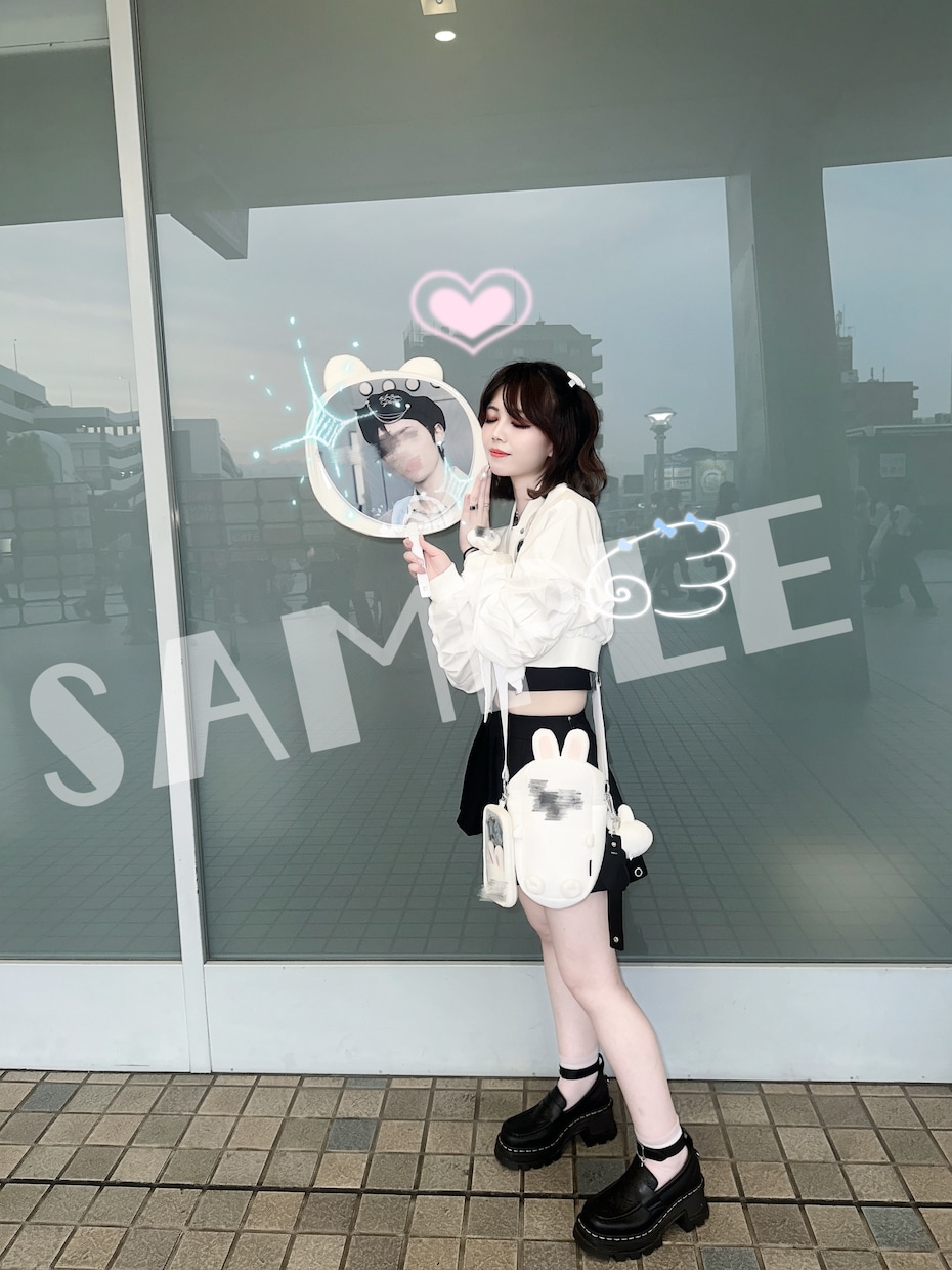 推し活用の写真をかわいく加工します 写真も人物も♡推しとの思い出をもっとかわいく イメージ3