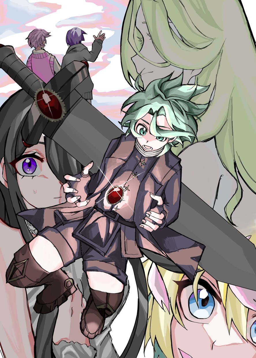 YouTube様やVTuber様向けの絵を描きます イラスト・漫画・アニメーション完全手描きでお受けしています イメージ3