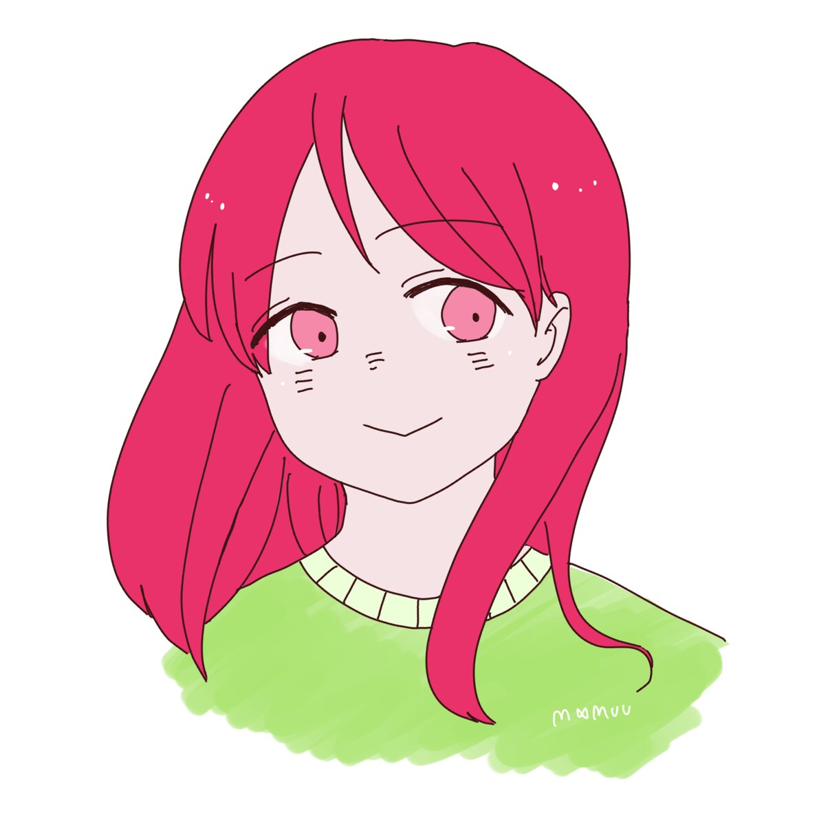 お手頃価格でゆるレトロな似顔絵イラストお描きします 最短即日お届け可能！アイコンやブログにどうぞ♪2枚目半額！ イメージ4