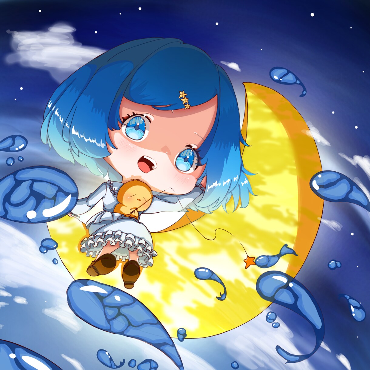アイコンに使えるちびキャラ描きます 可愛いちびキャラ描きます！男の子も可 イメージ3
