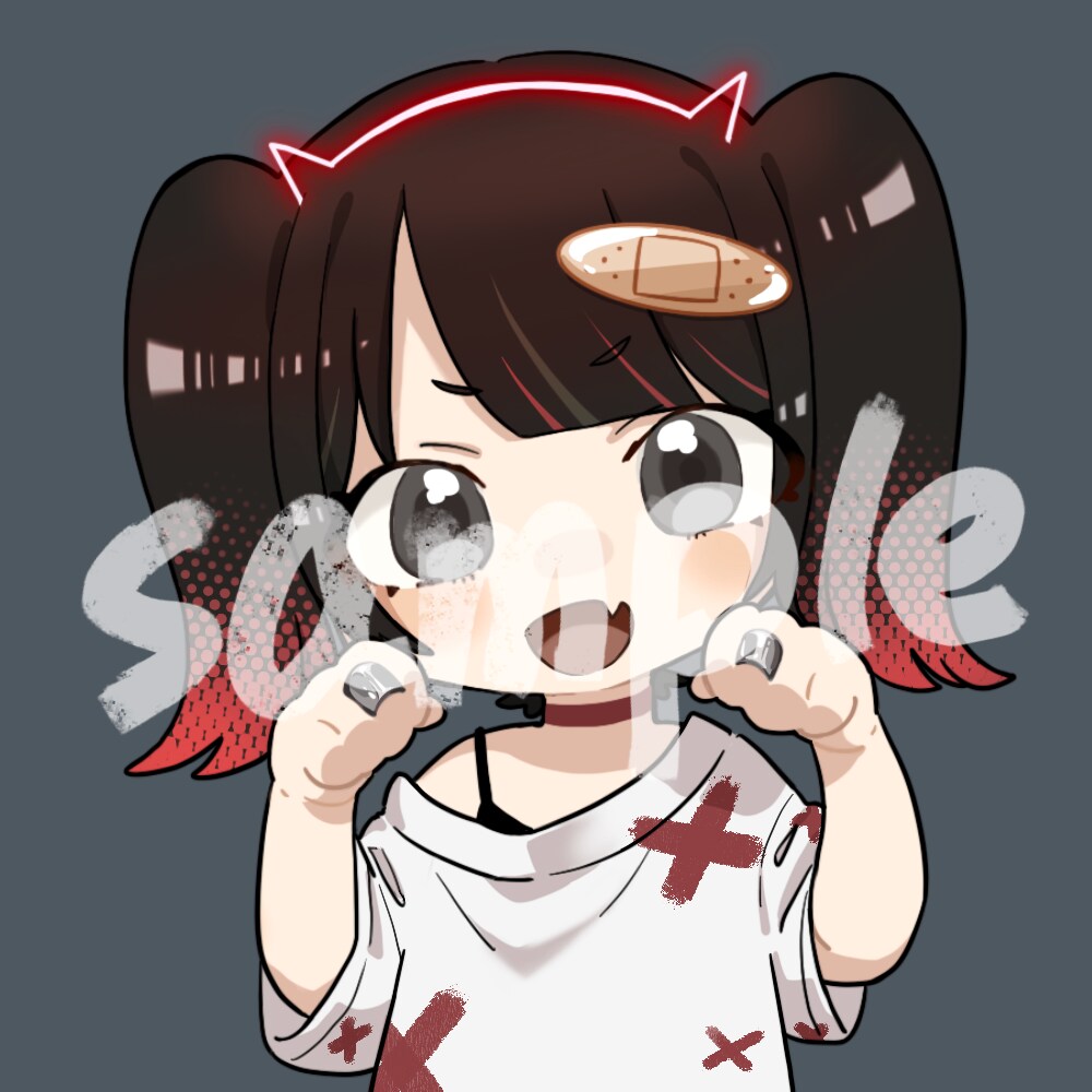 SNSのアイコン描きます かわいい系の絵柄で提供できます！ イメージ1