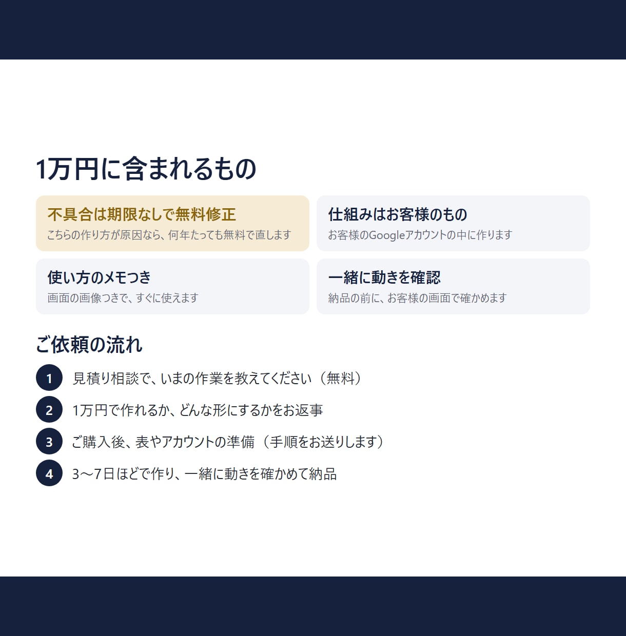 毎日の面倒な作業を1つ、1万円で自動化します ＜相談無料＞不具合は期限なしで無料修正 イメージ2