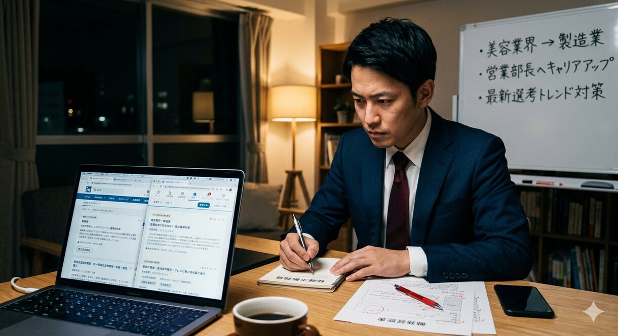 初めての転職活動をご支援します 誰よりもリアル‼︎先日まで泥臭く選考を勝ち抜いてきた当事者 イメージ1