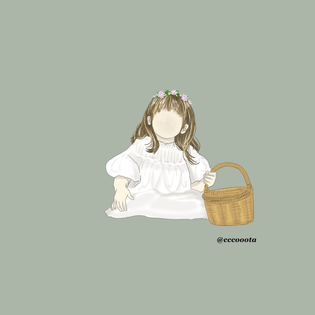 アイコン用【子供】のイラスト描きます お洒落でワンランク上のこどもアイコン描きます イメージ4
