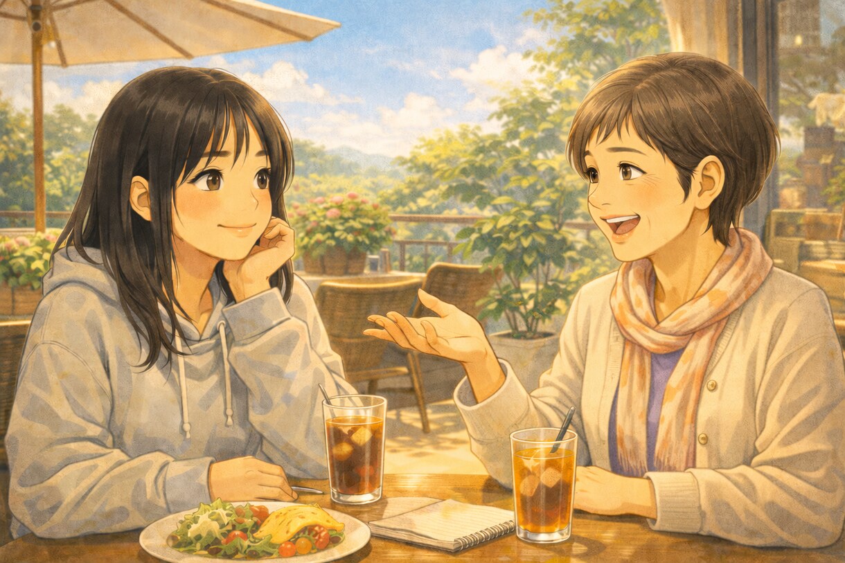 おしゃべりでもお悩みでも、お話をお聞きします 人間関係・仕事・家族……どんなことでもお聞きします♡ イメージ3
