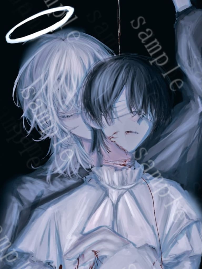 イラスト全般の制作を致します 中性的、暗い雰囲気をご所望の方へ！ イメージ2