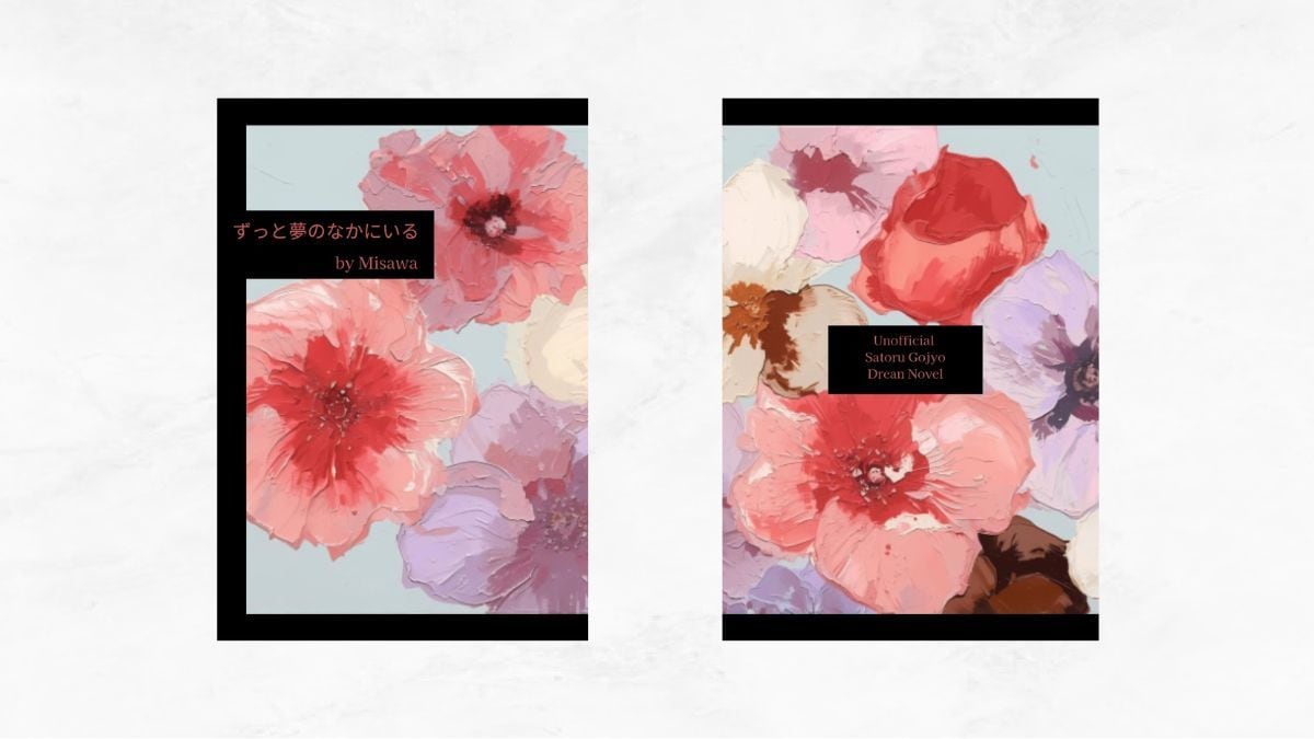 新規出店★同人誌の表紙デザインをおてつだいします 作品の世界をイメージしてデザインします イメージ4