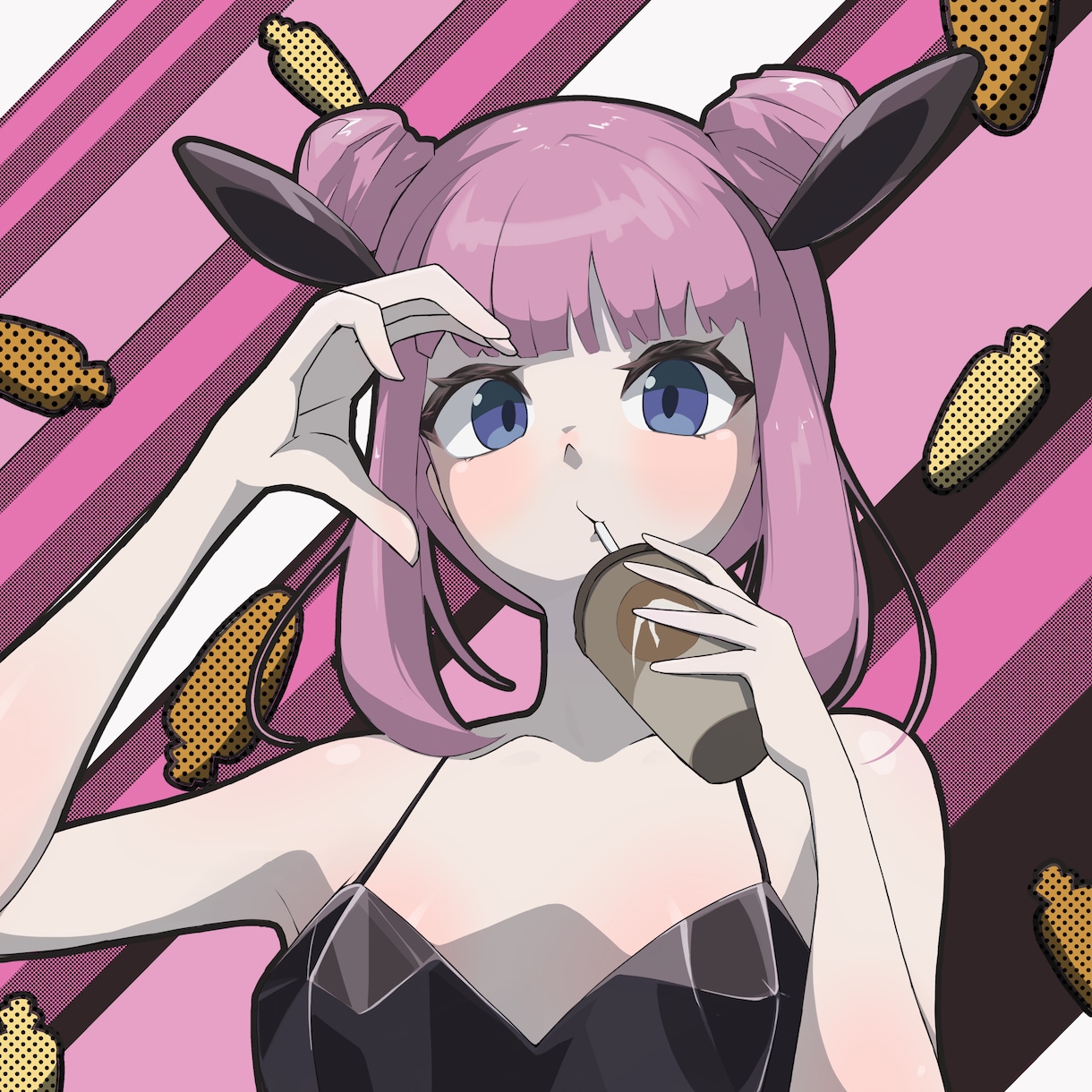 アイコン用等イラスト制作致します オリキャラ、アイコン、1枚絵依頼受付ます！(最大5名まで) イメージ2