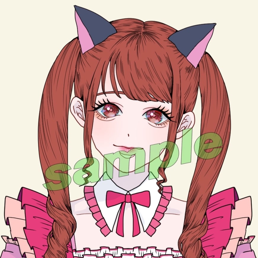 キラキラおめめのかわいいイラストを描きます SNSアイコンにつかえる！SNSで映える！可愛いイラスト イメージ1