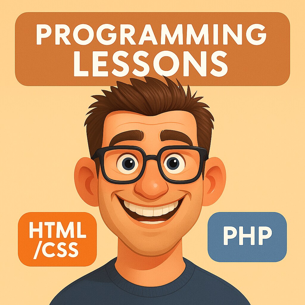 初心者の方【HTML/CSS/WP】英語で教えます 英語×プログラミングで世界で活躍する力を！ イメージ1
