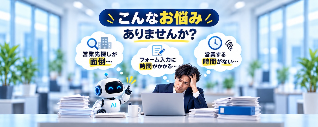 問い合わせフォーム営業を100件代行します 面倒な営業先探しもフォーム送信も全部おまかせ イメージ2