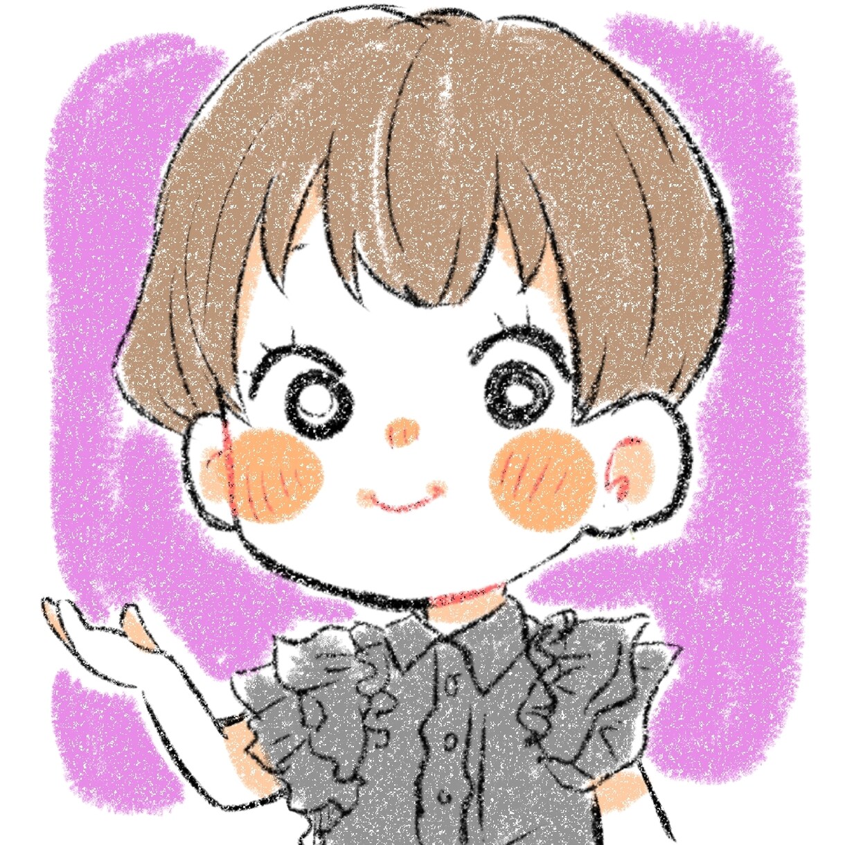 学生限定でアイコンを描きます 学生応援！格安でゆるふわアイコンをかかせていただきます イメージ4