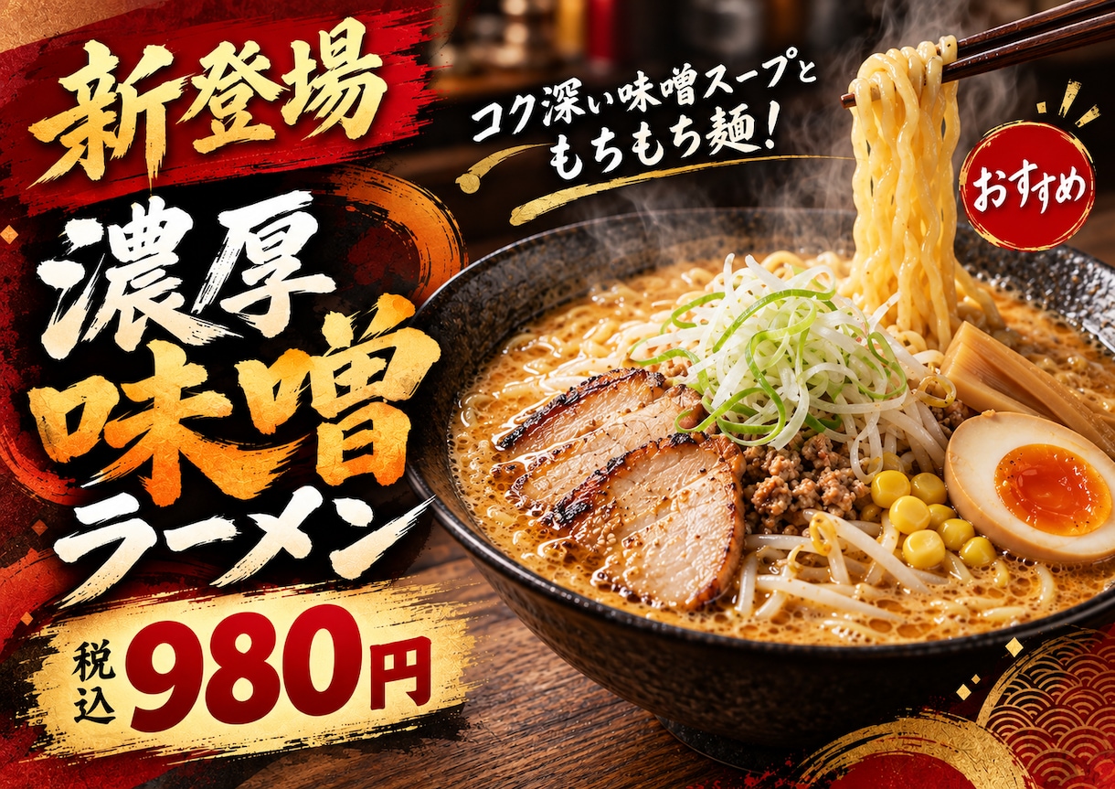 飲食店・小売店向け！見やすい販促POPを作ります 商品写真と価格だけでOK！店舗で使いやすいPOPを制作します イメージ3