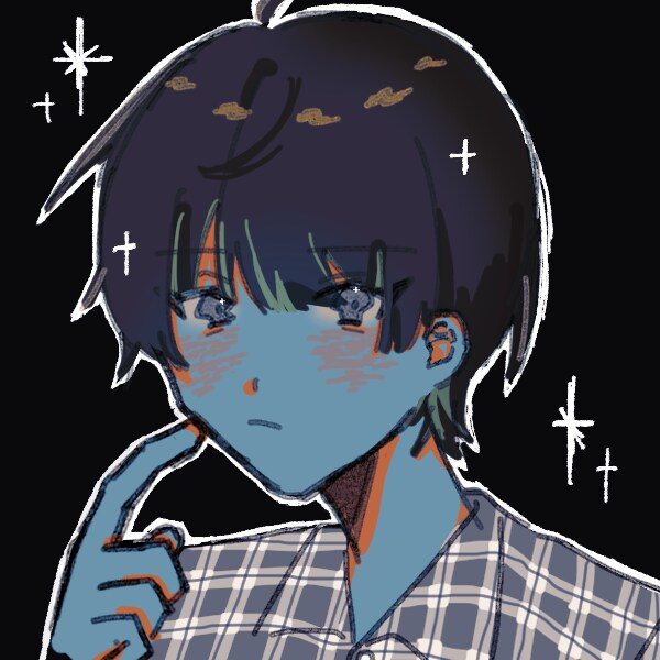どこか個性的で魅力的✶ アイコン描きます 雰囲気のあるイラストを描きます イメージ4