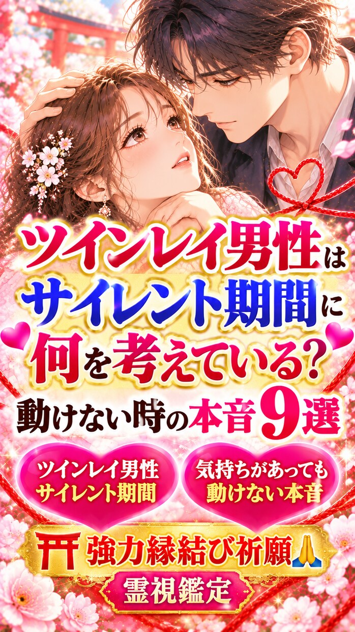 彼の気持ち　【強制縁結び】　魂結び御祈祷します 【思念伝達】強力縁結び【魂結び】魂を再び結ぶ御祈祷行います イメージ8