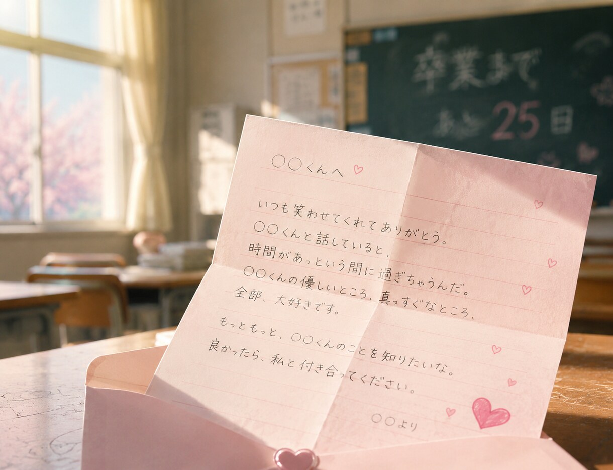 ずっと好きだったんだぜ！ラブレター届けます あなたを大好きな人が昔書いたお手紙をこっそりお届け！ イメージ1