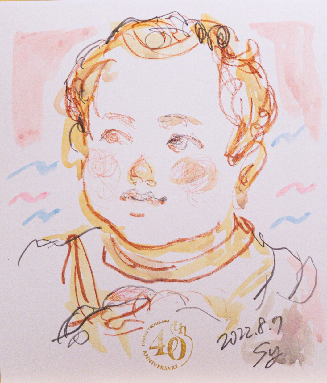 雰囲気あるアート似顔絵を描きます ご家族・ご結婚記念日・SNS・プレゼントにも イメージ5