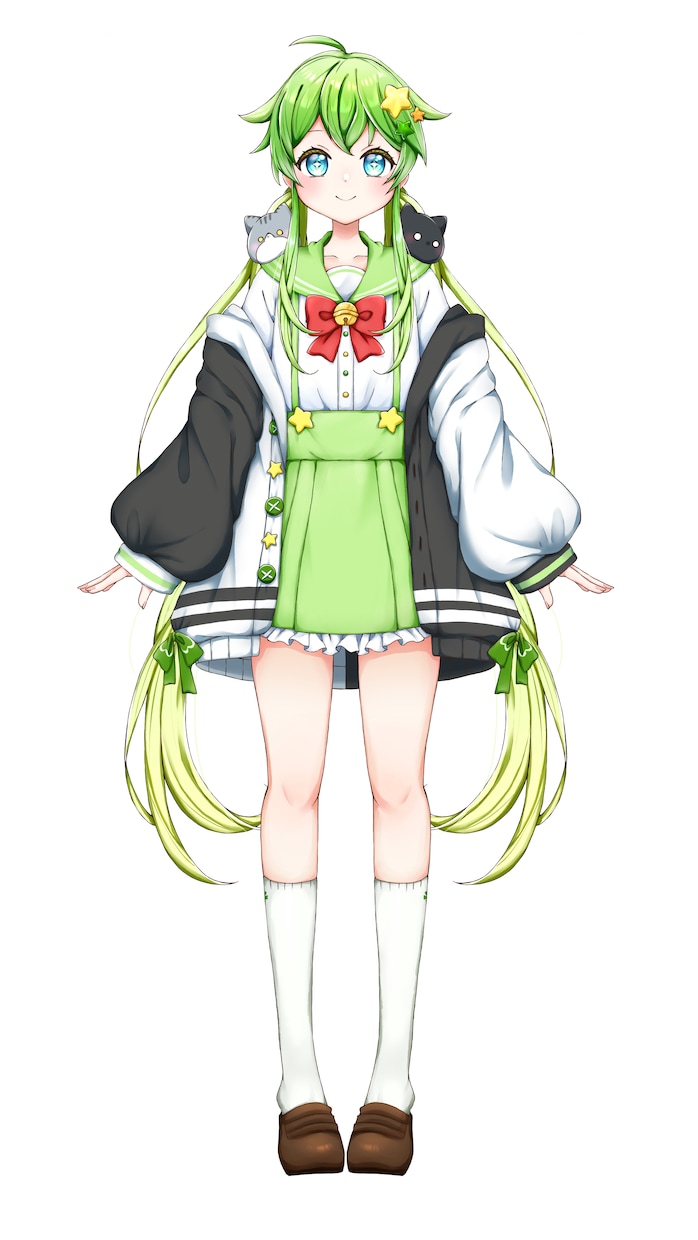 Vtuber用・キャラクター制作致します 可愛いゆるふわ系キャラクターが得意です！ イメージ2