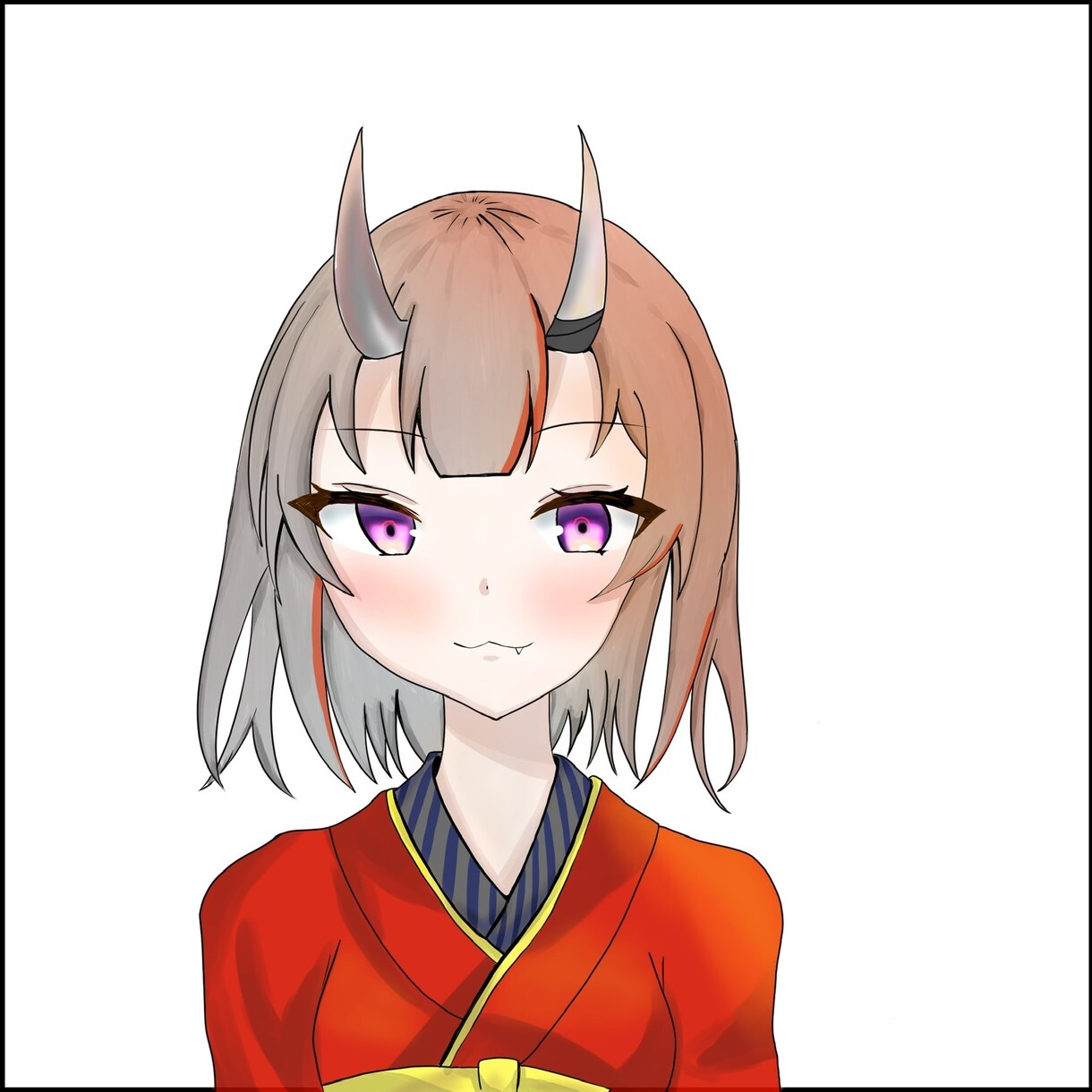 女の子イラストを購入日にお渡しします SNSアイコン、その他動画のサムネ等に使えます イメージ3