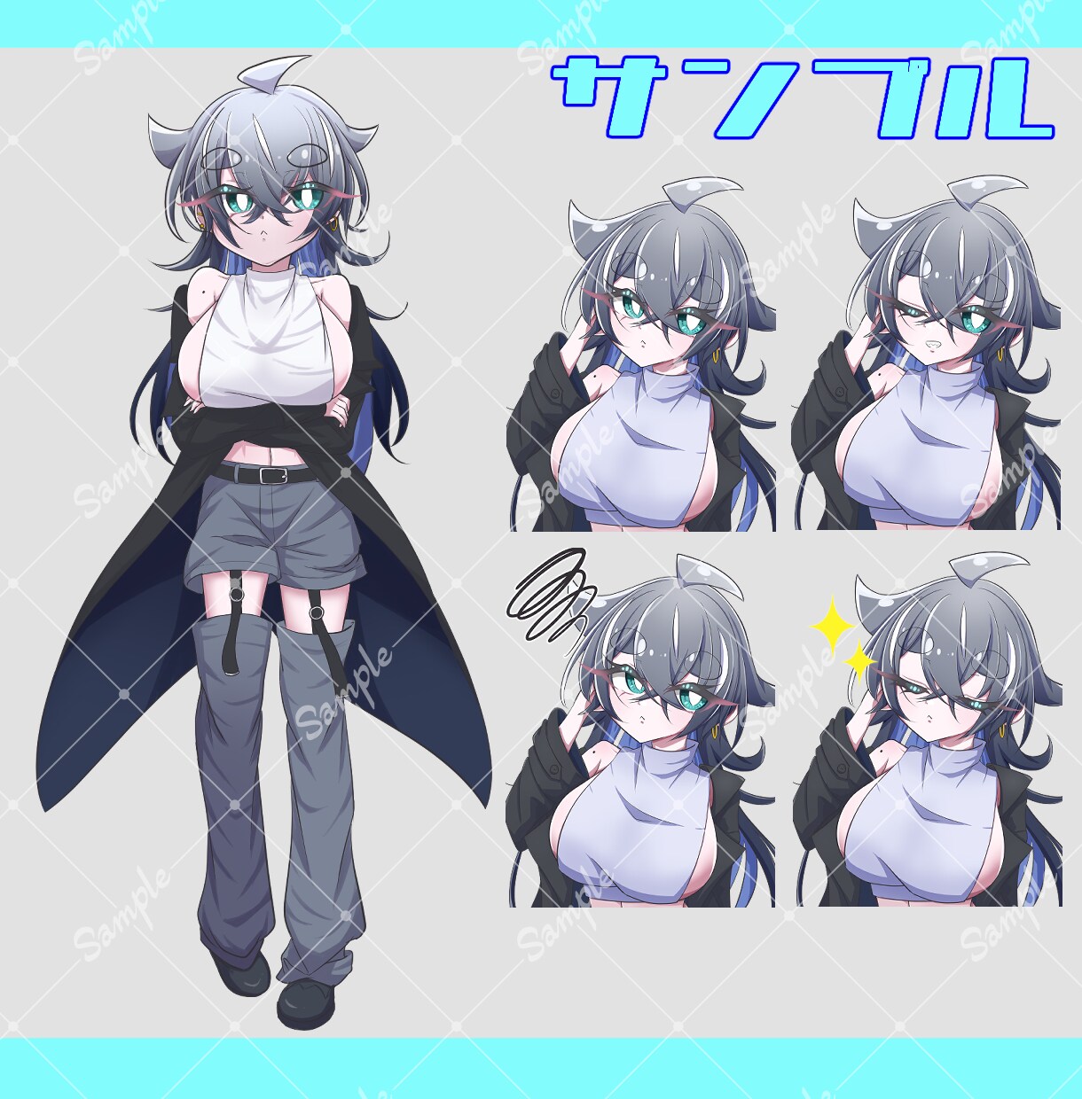 立ち絵イラスト描きます 商用可！TRPGやグッズ販売などにどうぞ！ イメージ4