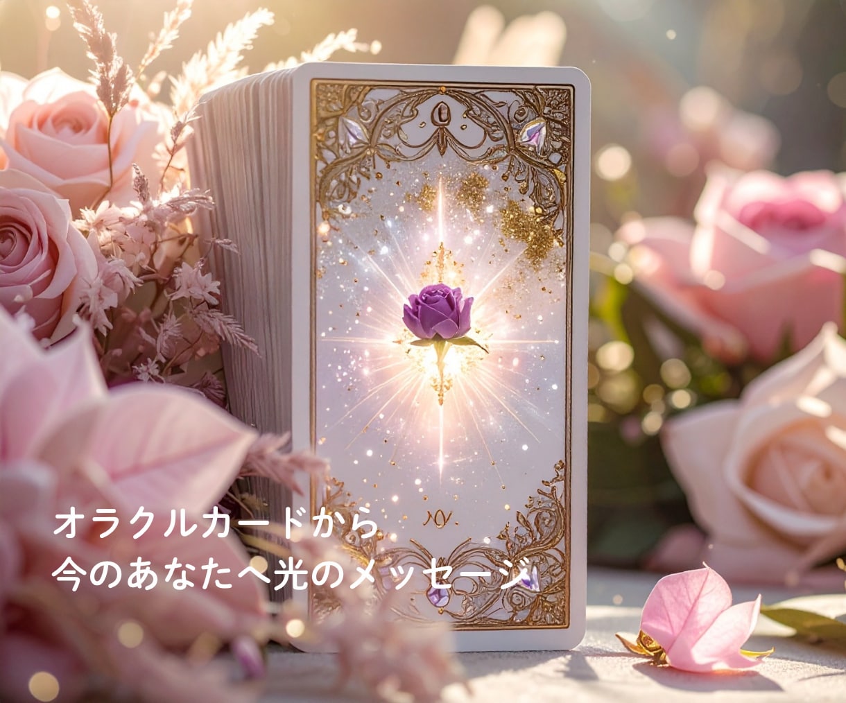 オラクルカードからあなたにメッセージをお届けします 〜✦1枚のカードであなたに癒しと気づきを✦〜 イメージ1