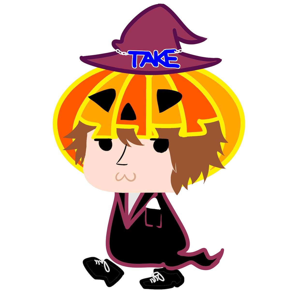 ハロウィン仕様！アイコンをデフォルメで描きます ハロウィン用にアイコンを変えたい人、プレゼント用にも！ イメージ2