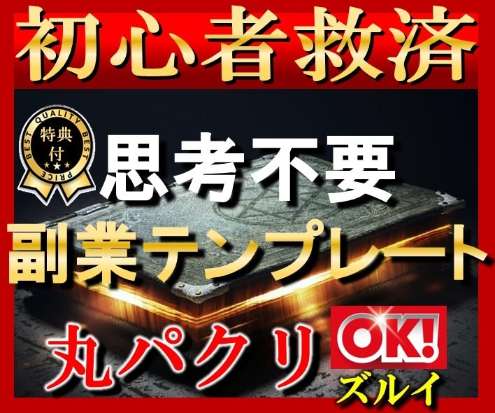 思考不要❗️副業テンプレートをお渡しします ⭐️シンプルな手法で初心者でもノウハウコレクターでもOK⭕️ イメージ1