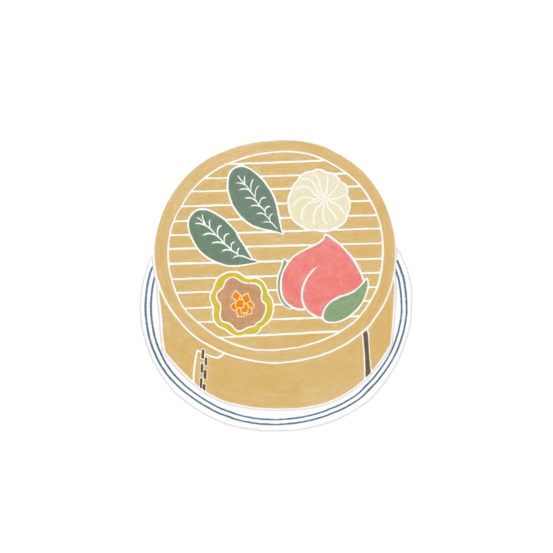 ゆる〜いタッチの食べ物イラスト描きます ゆるくて個性的＊お店のメニューやSNSアイコンにもどうぞ！ イメージ5