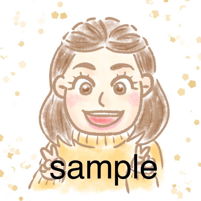 即日対応化★可愛い♡似顔絵描きます SNS・ブログ等のアイコンや挿絵等 ほんわか可愛いイラスト♪ イメージ5