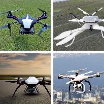 ドローンイメージイラストを販売しています オリジナル、ドローンのCG画像です イメージ2
