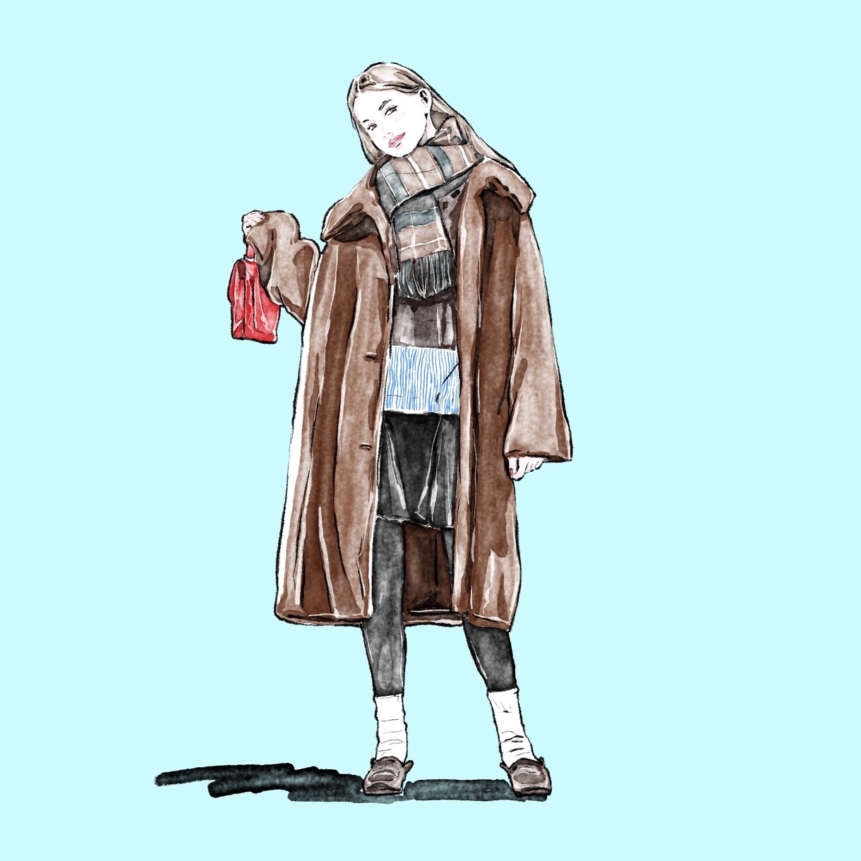 可愛いファッションイラスト(デジタル水彩)描きます アイコン・広告・挿絵におすすめ イメージ3