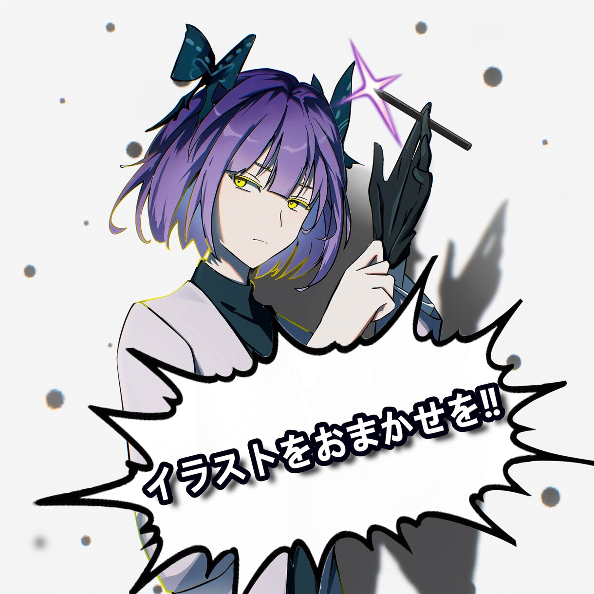 イラスト制作します SNSアイコン·一枚絵·立ち絵など イメージ1