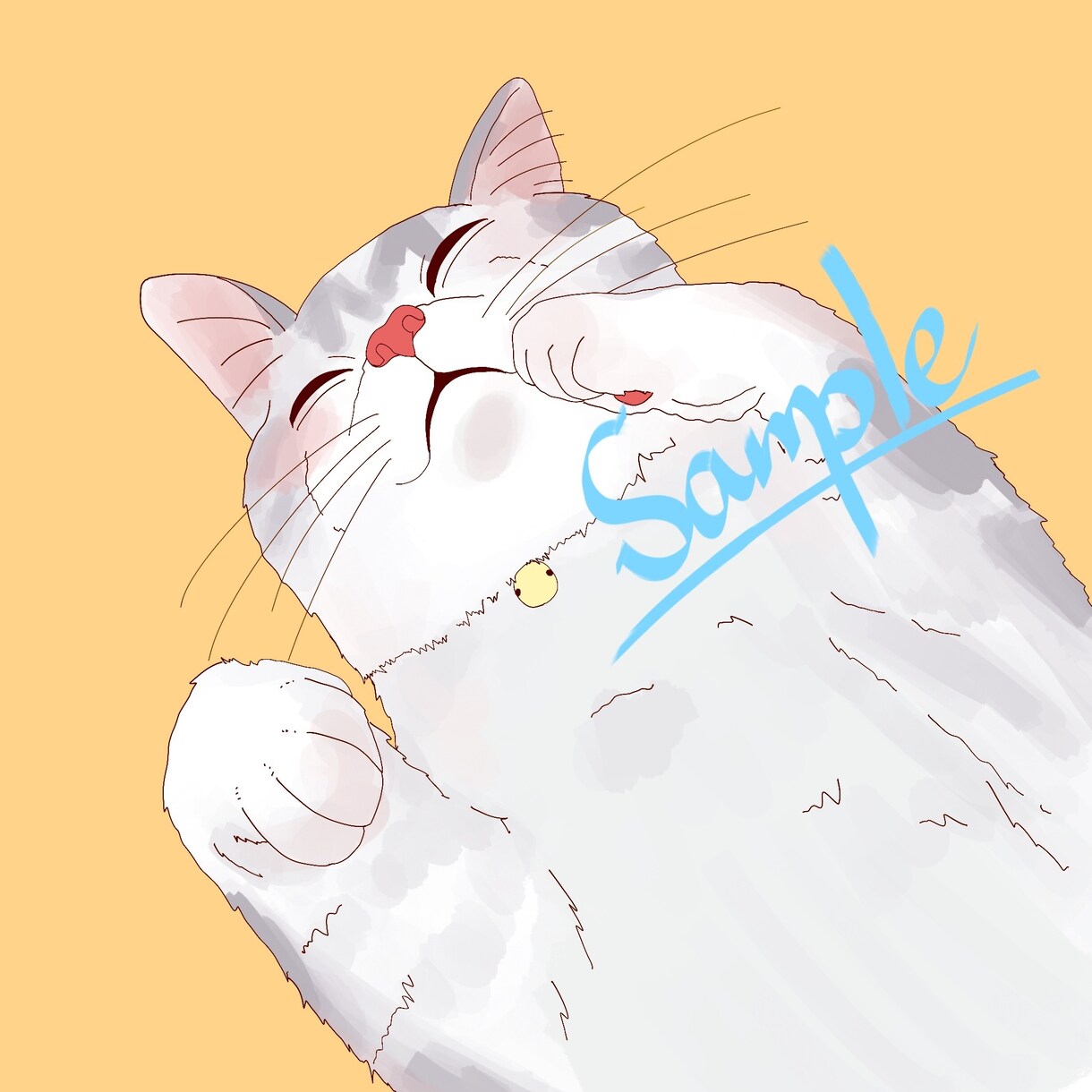 高画質！あなたの大切な家族をイラストにします フルオーダーメイドであなたの大切な家族をおしゃれな似顔絵に！ イメージ2