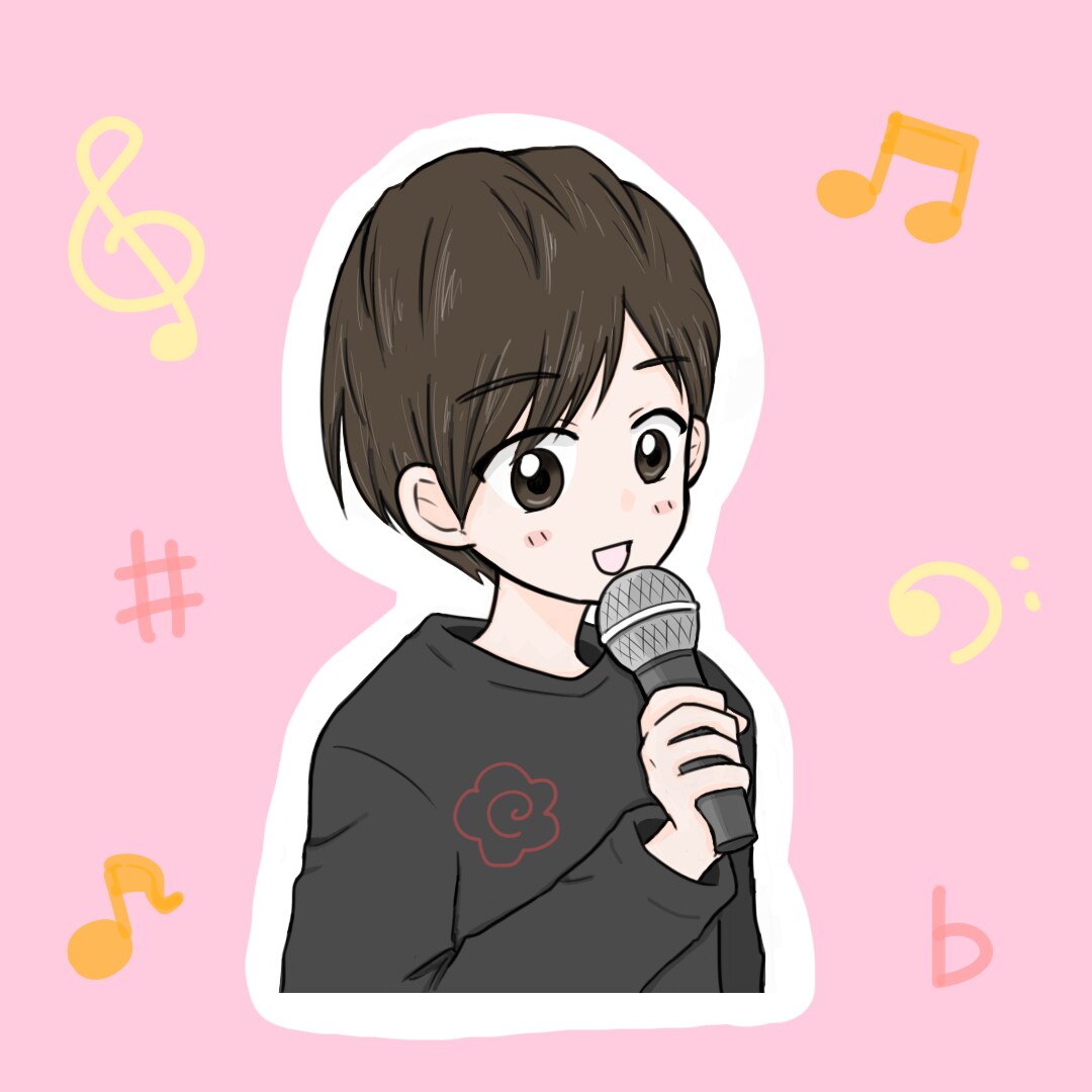 漫画風SNSアイコン・似顔絵描きます やさしい・かわいらしい雰囲気にしたい方に！ イメージ3