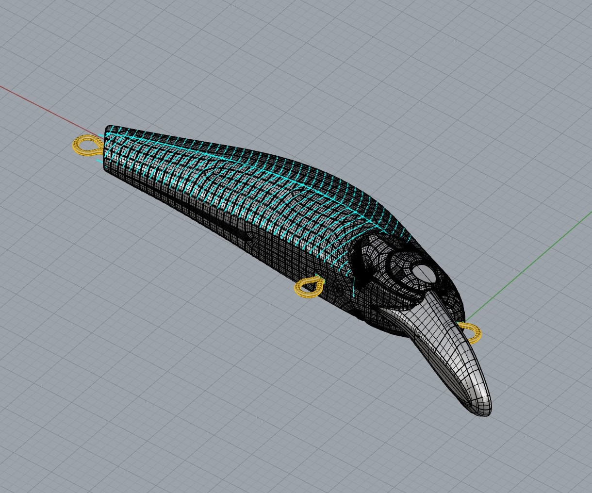 ルアーの3Dデザイン、設計をします 量産を見据えた製品設計データが必要な方へ イメージ1