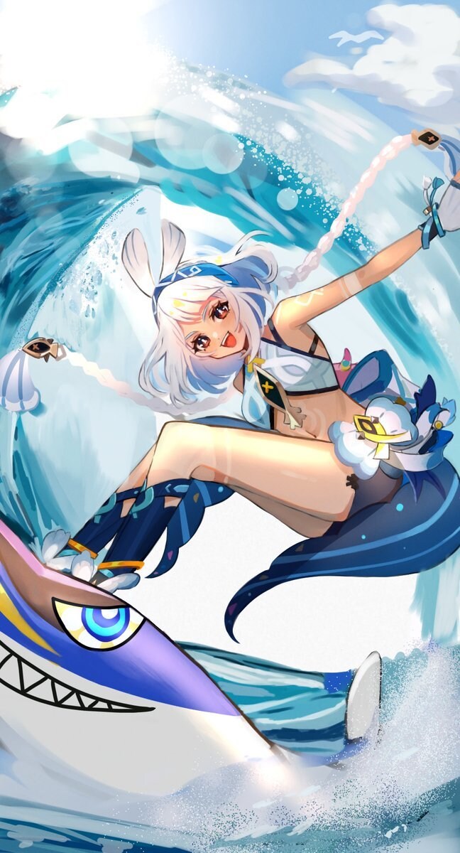 腰から上のイラストを描けます 鮮やかなカラーで色付けをするので華やかな印象になります。 イメージ1