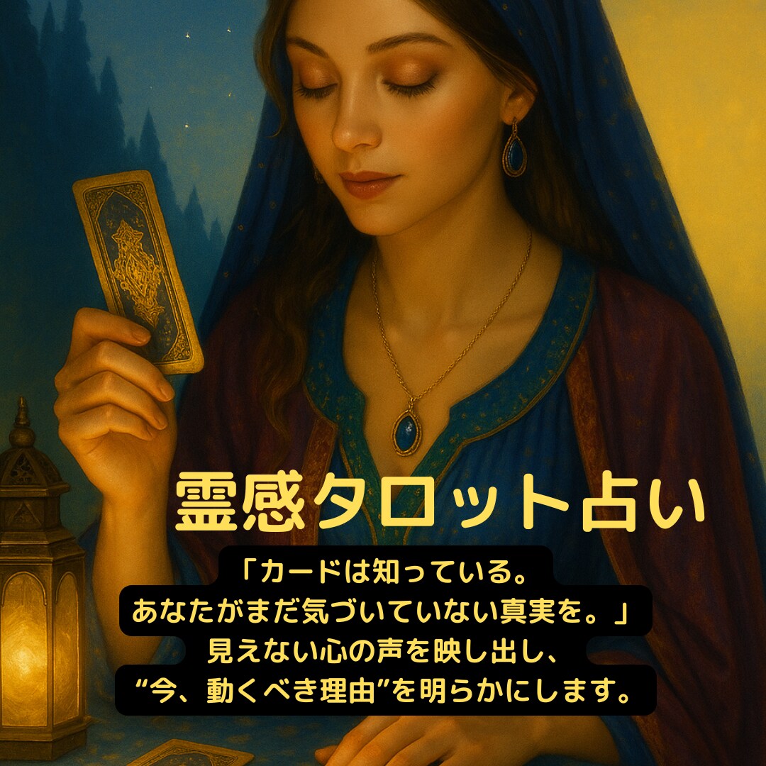 心の奥を開けてみます 禁断の恋も暴く霊視×カード占い イメージ3