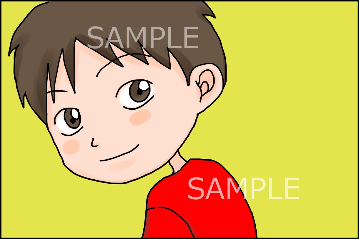 商用利用可☆ゆるくてかわいい人物や動物描きます 印象に残るイラストを目指しています イメージ2