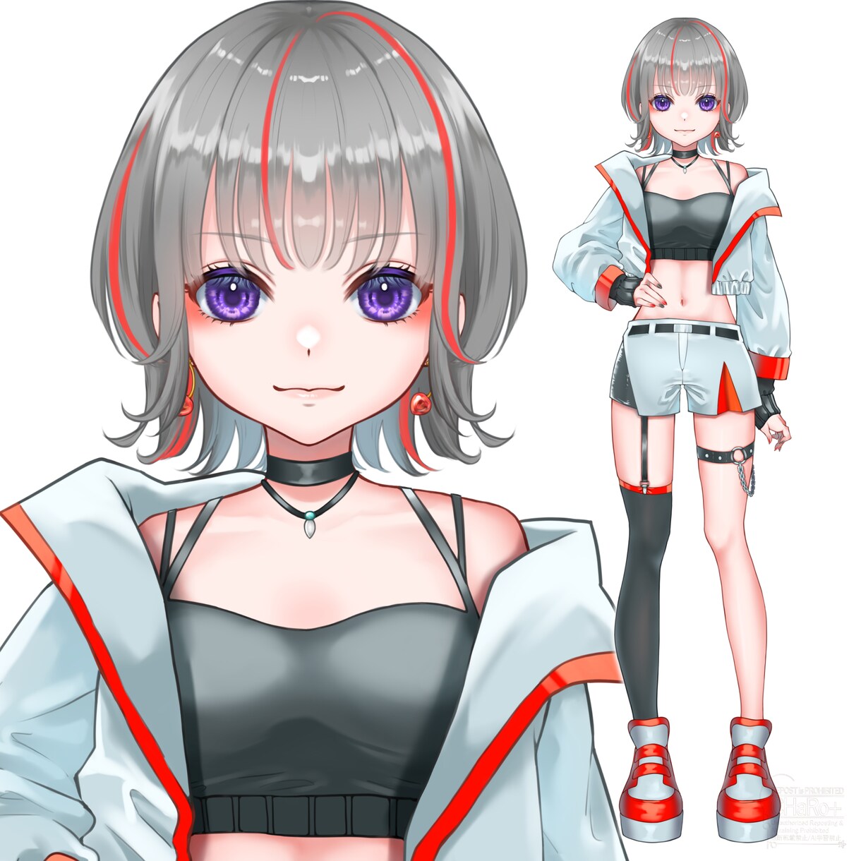 Live2Dモデル制作いたします 商用利用込み/修正無制限/キャラデザ～パーツ分けまで可能！ イメージ4