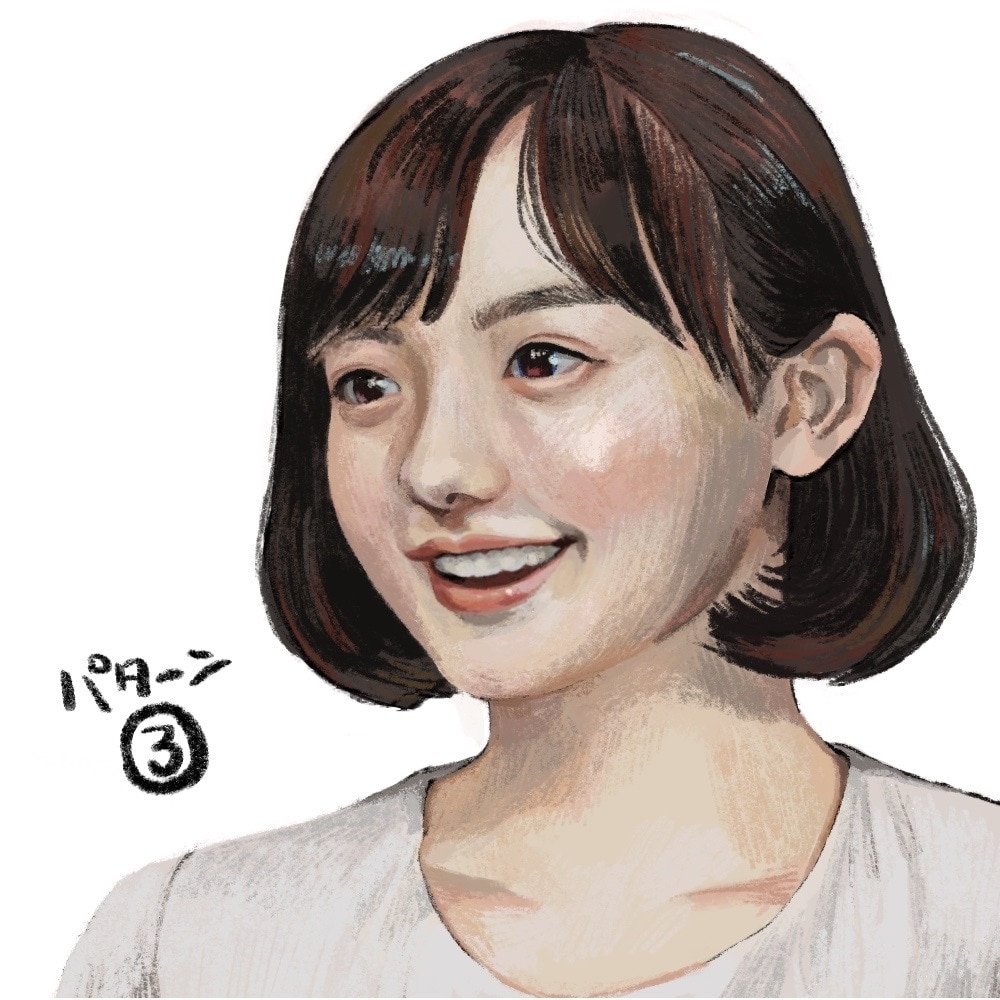 デジタルイラストの似顔絵をお描きします 幅広い性別や年齢を魅力的にお描きします。 イメージ7