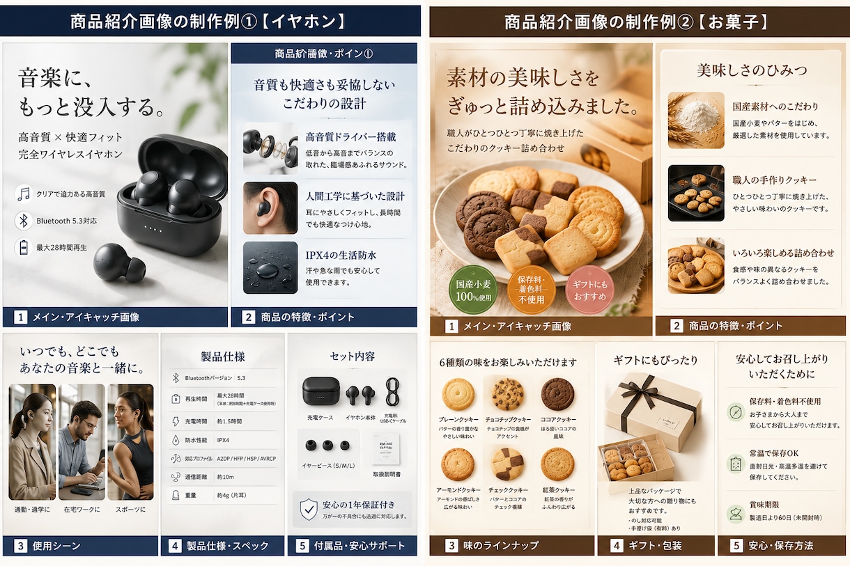 EC・ネットショップの商品画像を制作します 商品の特徴や魅力が伝わる画像を制作します イメージ2