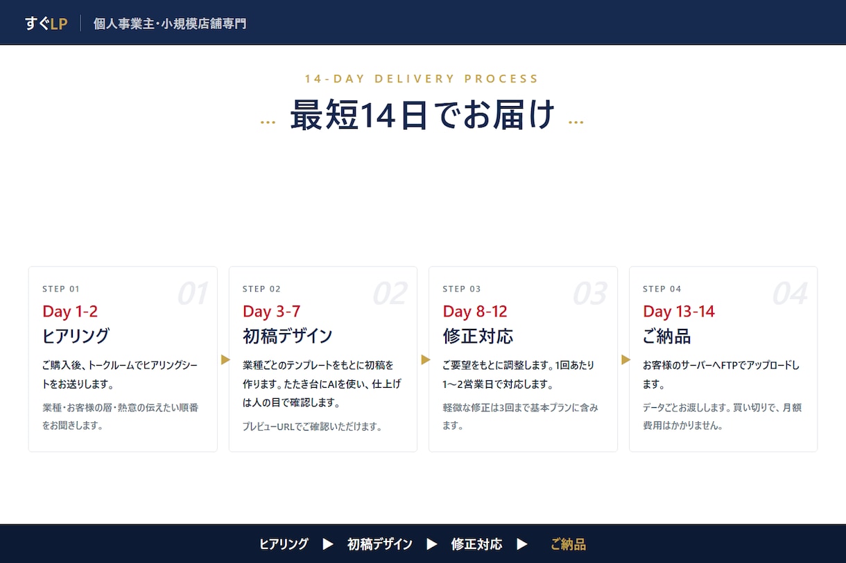 サロン特化｜スマホのランディングページ制作します ネイル・エステ・整体のサロン専用LP｜先着3名¥20,000 イメージ3