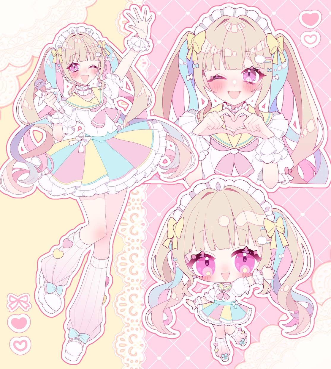 ポップなイラスト3点セット描きます セット価格がお得！アイコン単品は3500円〜 イメージ10