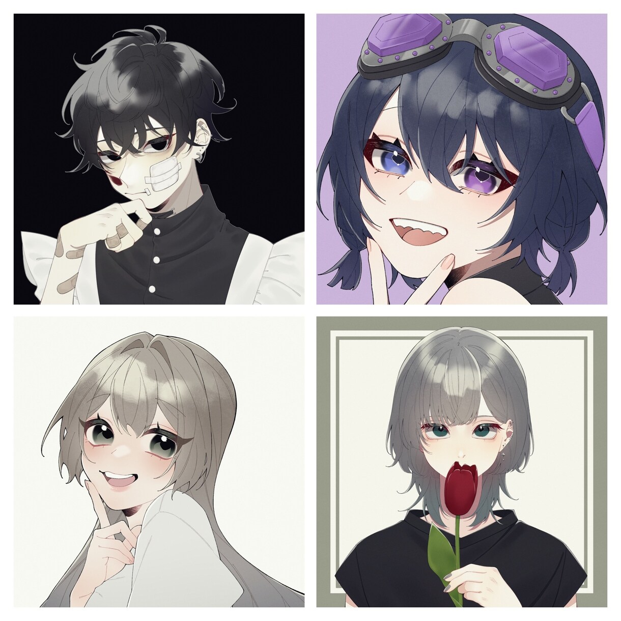 SNSやサムネで使うアイコンイラストを描きます 今なら！顔中心￥1000です！ イメージ1