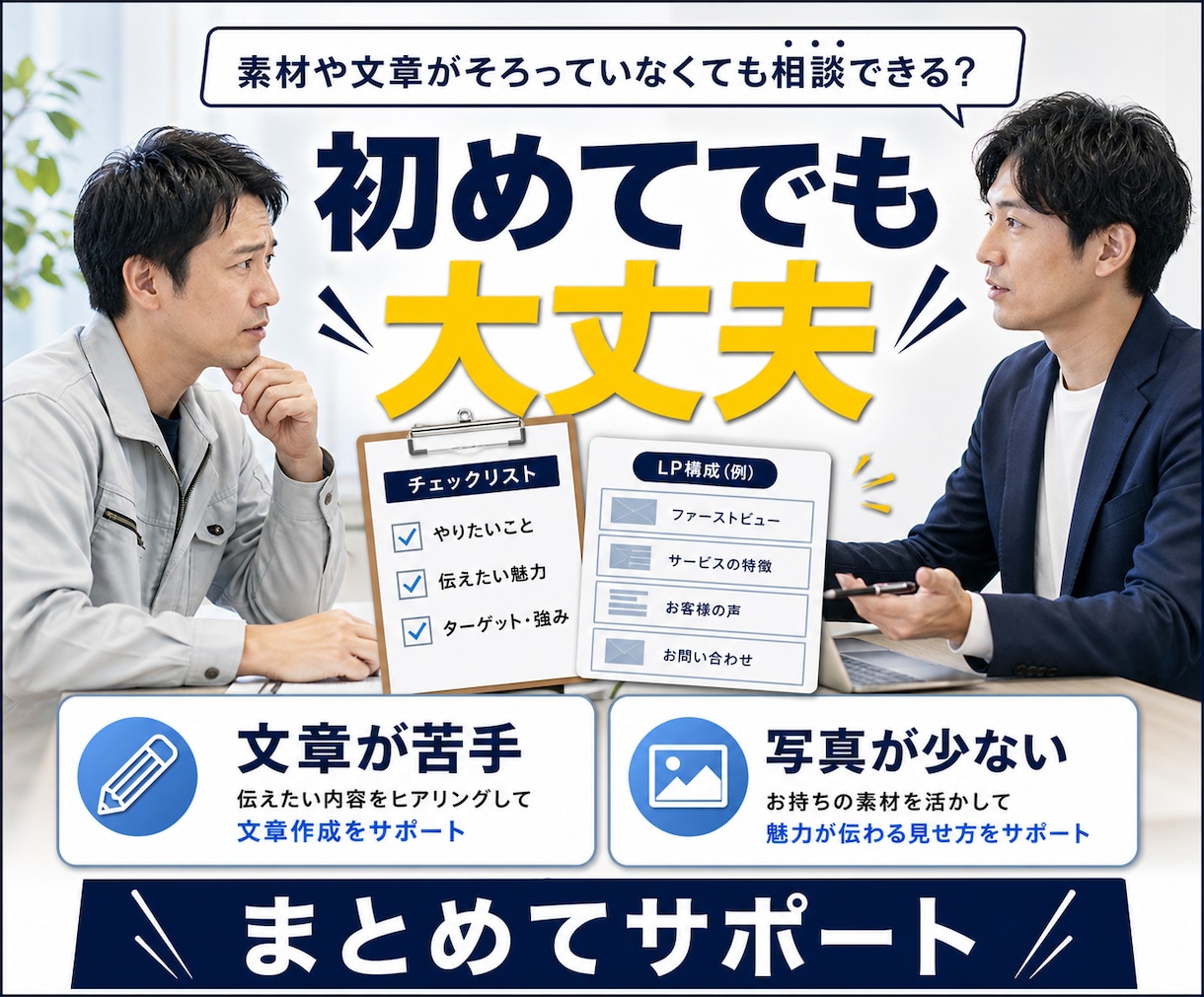 現場業向け問い合わせ獲得LPを制作します 現場業の問い合わせ獲得に特化したLP制作 イメージ4