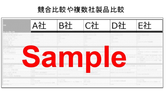 あなたにピッタリ！の業界情報・企業データ収集します 業界分析・製品比較・リサーチ等なんでもお任せください！ イメージ2