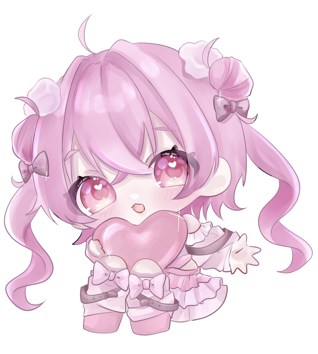 キュートなデフォルメイラスト制作致します 表情差分が豊富です！可愛くポップなデフォルメイラストを制作！ イメージ2