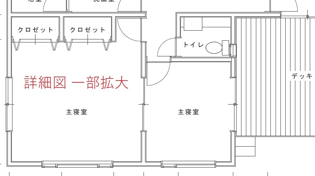 JWCADで図面を作成いたします 平面詳細図、不動産資料、リフォーム提案図面等々 イメージ4