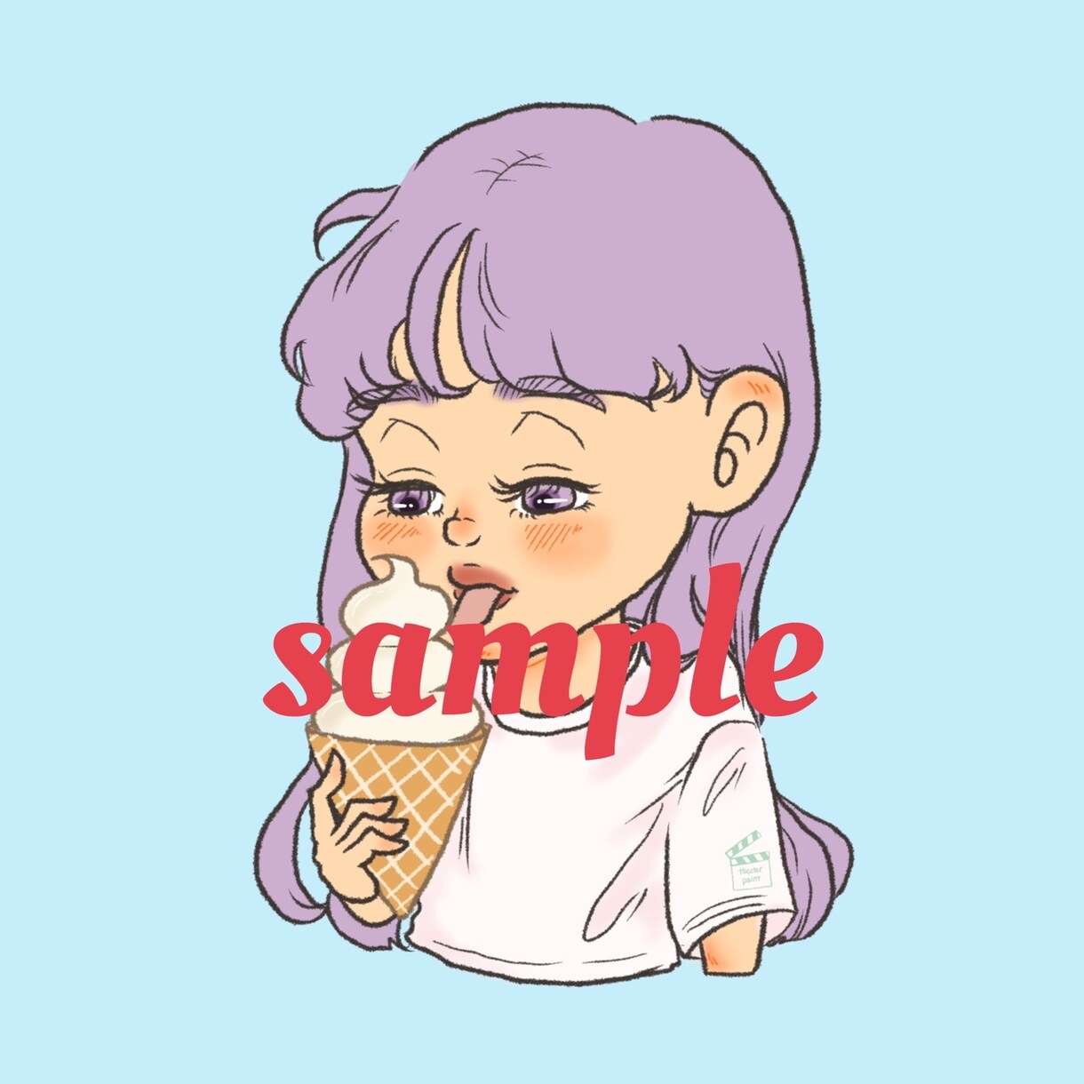 ゆるふわ可愛いあなただけのアイコン描きます 好きなものに囲まれた可愛いアイコンにしませんか？ イメージ2