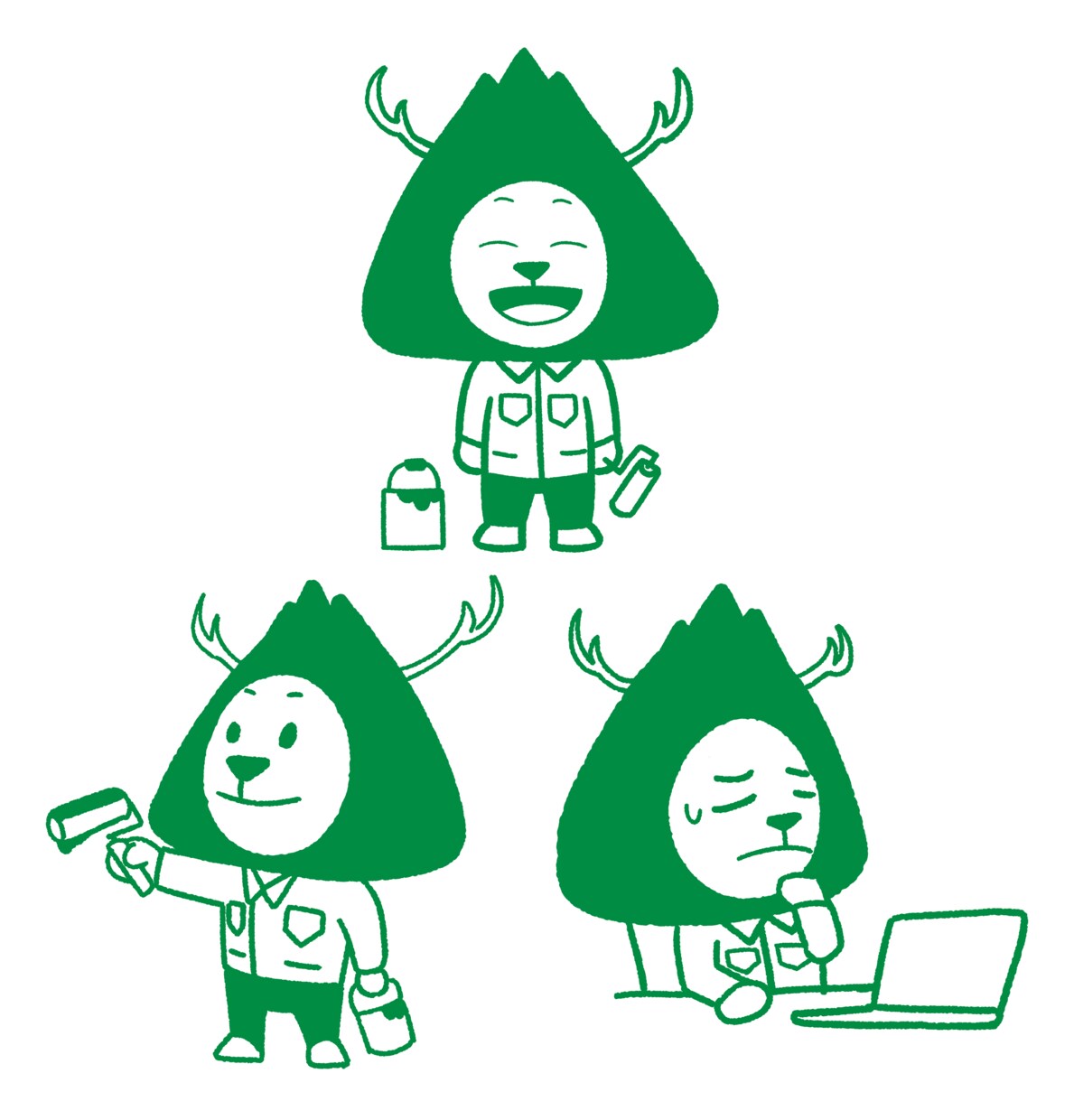 企業・店舗様のオリジナルキャラをデザインいたします 地域やお店の特色あふれるデザインいたします！ イメージ5